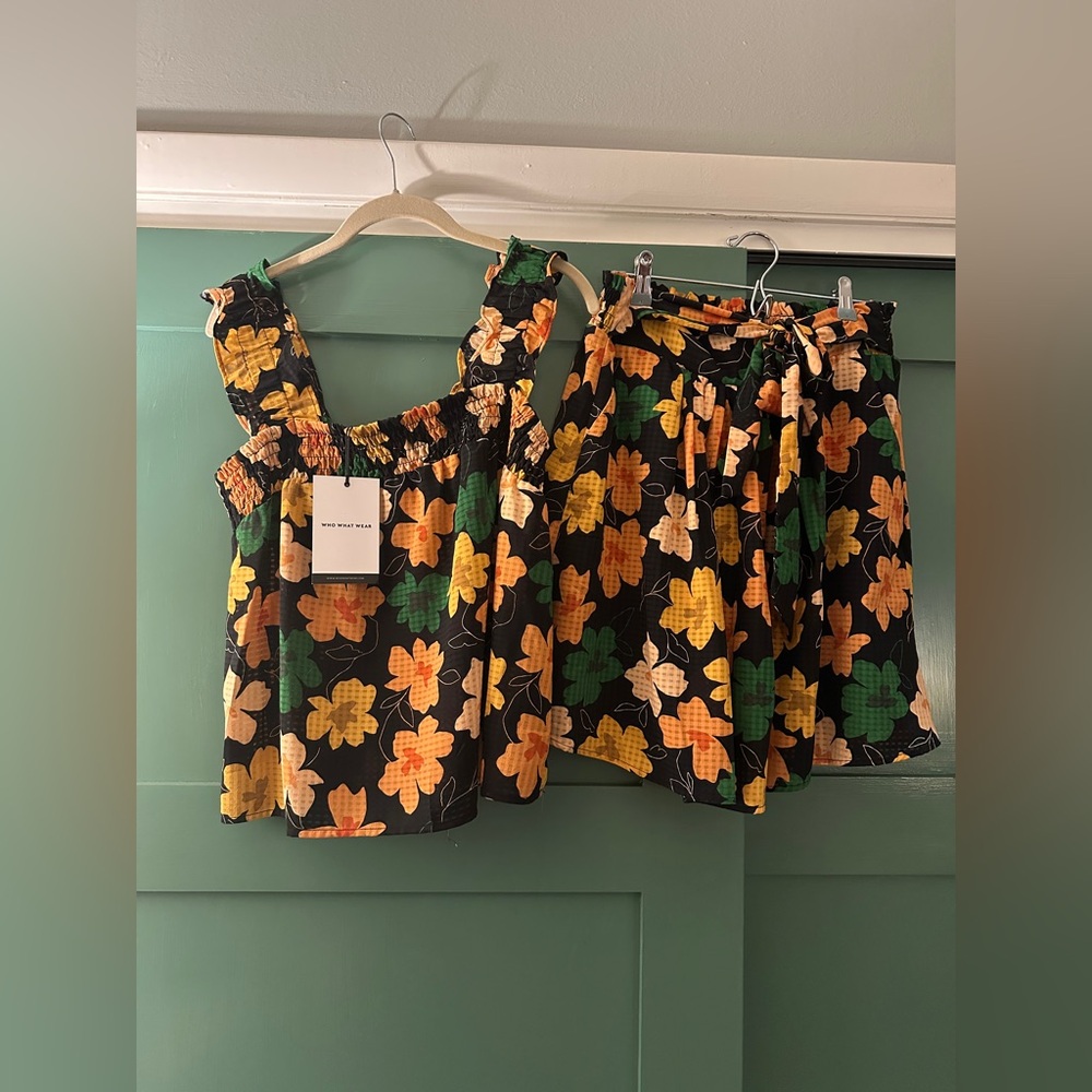 Who What Wear floral set